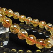 虹入りシトリンブレスレット 10mm [t366-14000]