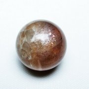 オレンジ ムーンストーン 丸玉 15mm [T371-3167]