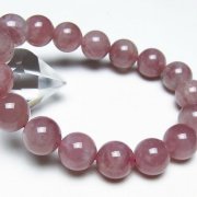 ローズクォーツブレスレット 13mm [t373-7051]