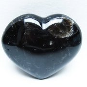 黒水晶 パワーストーン 天然石 モリオン 純天然 黒水晶 六角柱[T43-7933]