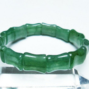 アベンチュリン（インド翡翠）バングルタイプブレスレット Amazon | 【幸福の石】 天然石 アベンチュリン ブレスレット