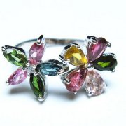 パワーストーン 天然石 緑水晶 グリーンクォーツ クラスター[T802-5889]