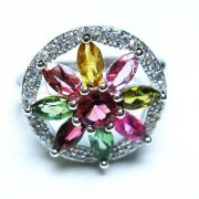 パワーストーン 天然石 ピンクトルマリンブレスレット 8mm [T81-8343]