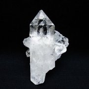 アーカンソー州産水晶クラスター[T386-8379]