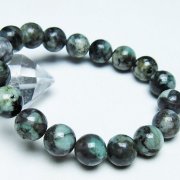 エメラルドブレスレット 12mm [T398-9479]