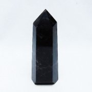 モリオン 純天然 黒水晶 六角柱 [t401-4590]