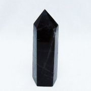 モリオン 純天然 黒水晶 六角柱 [t401-4610]