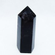 モリオン 純天然 黒水晶 六角柱 [t401-4614]