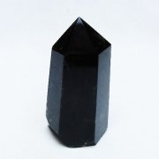 モリオン 純天然 黒水晶 六角柱 [t401-4617]