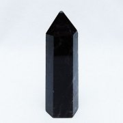 モリオン 純天然 黒水晶 六角柱 [t401-4632]