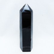 モリオン 純天然 黒水晶 六角柱 [t401-4705]