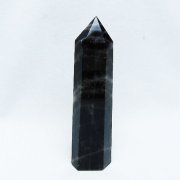 モリオン 純天然 黒水晶 六角柱 [t401-4711]