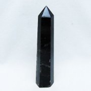 モリオン 純天然 黒水晶 六角柱 [t401-4733]