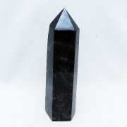 モリオン 純天然 黒水晶 六角柱 [t401-4736]