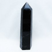 モリオン 純天然 黒水晶 六角柱 [t401-4739]
