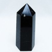 モリオン 純天然 黒水晶 六角柱 [t401-4759]