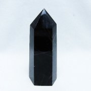 モリオン 純天然 黒水晶 六角柱 [t401-4764]
