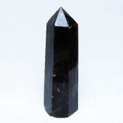 モリオン 純天然 黒水晶 六角柱 [t401-4965]