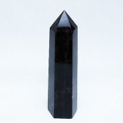 モリオン 純天然 黒水晶 六角柱 [t401-4995]