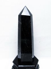 ✳️限定品✨漆黒の超極大ポイント✨超極上の逸品☆モリオン六角柱 天然石 原石 置物 黒水晶（モリオン）六角柱」の商品一覧ページ