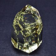 黄水晶　原石　石柱 シトリン 結晶 原石【約101.5g】ポイント 六角柱 ブラジル産 非