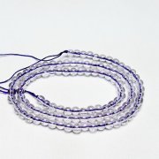 アメジスト一連 4mm ビーズ [t438-5517]