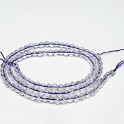 アメジスト一連 4mm ビーズ [t438-5541]