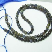 タンザナイト一連 4mm ビーズ [t449-1594]