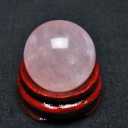 ⭐︎【天然】スター ローズクォーツ 丸玉 30mm 【公式通販】