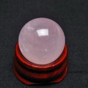 ローズクォーツ丸玉 20mm [T451-9834]
