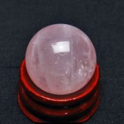 ローズクォーツ丸玉 20mm [T451-9842]