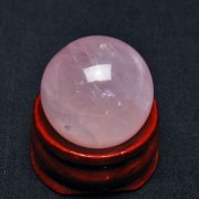ローズクォーツ丸玉 20mm [T451-9850]