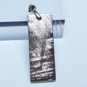 シルバーギベオン（メテオライト）ペンダント [t452-3805]