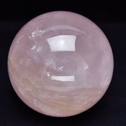 ローズクォーツ丸玉 83mm [T456-15058]