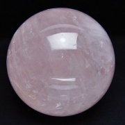 天然石　ローズクォーツ　丸玉　約１４ｃｍ ローズクォーツ【紅石英】丸玉○スフィア◇デンドリ入り◇天然石