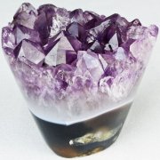 フラワーアメジストクラスター