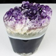 ♥天然石（フラワーアメジスト）のムードランプ ♥天然石（フラワーアメジスト）のムードランプ 【公式通販】