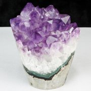 ✨特大・高品質✨台座付きアメジストクラスター⭐️タイチンルチル