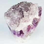 ✨特大・高品質✨台座付きアメジストクラスター⭐️タイチンルチルクォーツ入り 新入荷】 高品質✨ #タイチンルチルクォーツ キャッツアイ