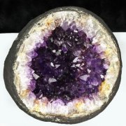 10Kg アメジスト笑口丸玉200mm[T610-11953]