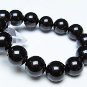 オニキスブレスレット 16mm [t474-1849]