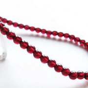 キャンディピンクガーネットブレスレット 4mm [t483-7860]