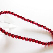 キャンディピンクガーネットブレスレット 4mm [t483-7916]