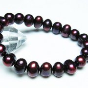 真珠 パール ミックスビーズ ブレスレット 10mm [T491-1535]