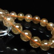 ガーデン水晶 ルチル入り ブレスレット 11mm [t50-10479]