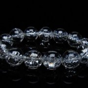 アイリスクォーツ 虹入り レインボークラック水晶 ブレスレット 18mm [T502-8777]