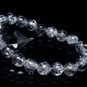 アイリスクォーツ 虹入り レインボークラック水晶 ブレスレット 11mm [T502-9020]