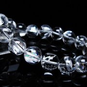 アイリスクォーツ 虹入り レインボー水晶 ブレスレット 12mm [T506-2747]