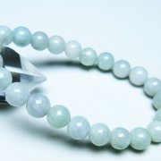 No.724✨天然石✨糸魚川翡翠のブレスレット　約10.5mm 丸玉 翡翠（ジェダイト）「ブレスレット」の商品一覧ページ｜銀座東道天然石