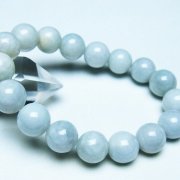 No.724✨天然石✨糸魚川翡翠のブレスレット　約10.5mm 丸玉 翡翠（ジェダイト）「ブレスレット」の商品一覧ページ｜銀座東道天然石